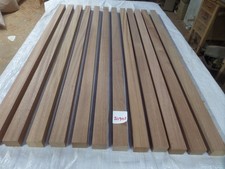 hardwood timber slats Sapele