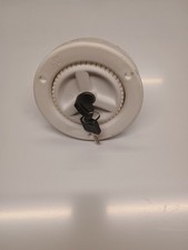 FRESH WATER INLET FILLER CAP LOCKING with 2 KEYS motorhome caravan lockable
