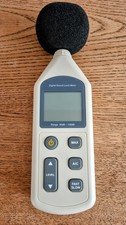 Digital Sound Level Meter Decibel Tester 30dB–130dB Range – Open Box, Unused