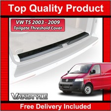 FITS VW T5 03-09 TRANSPORTER & CARAVELLE TAILGATE THRESHOLD COVER PROTECTOR TRIM
