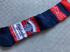 BUDWEISER socks. One size.official Bud item. New.