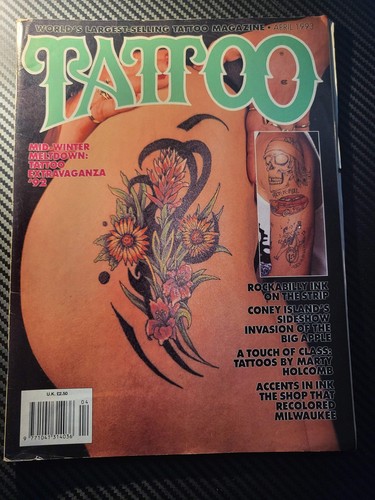 Tattoo magazine april - magazine, 1993