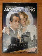 MOONLIGHTING SEASONS 1 & 2 ONE AND TWO DVD UK REGION 2