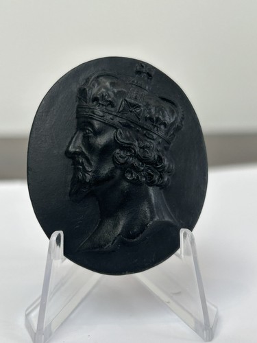 Wedgwood black basalt portrait - wedgwood,