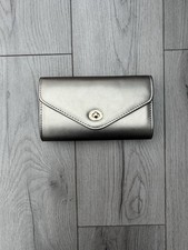 GESU Pewter PU Leather Evening