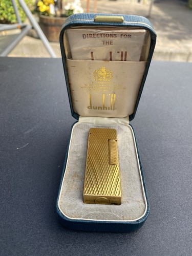 Dunhill rollagas gold - dunhill, gold-plated