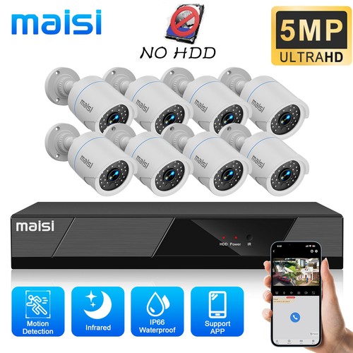 Maisi cctv camera 8ch dvr - maisi,
