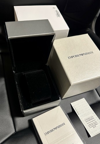 Brand new armani watch - watch, box
