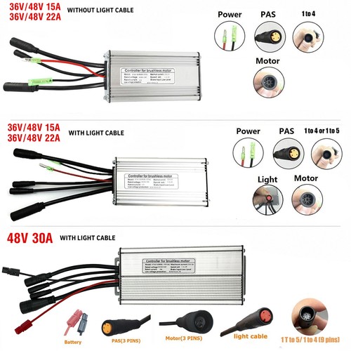 Controller 48v 36v 15a - kt,