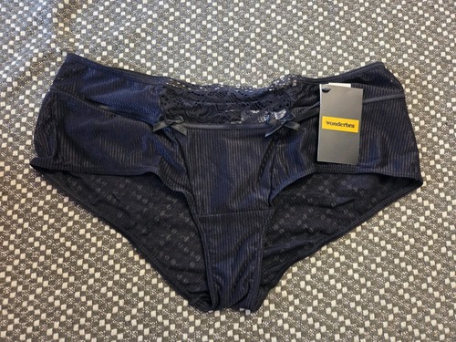 Wonderbra black knickers - black, size