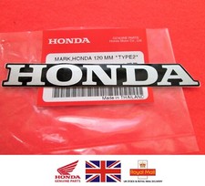 HONDA MARK 120MM SILVER &