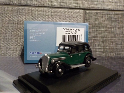 Wolseley green black - 18/85, -black