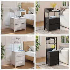2/3 Drawers Bedside Table with