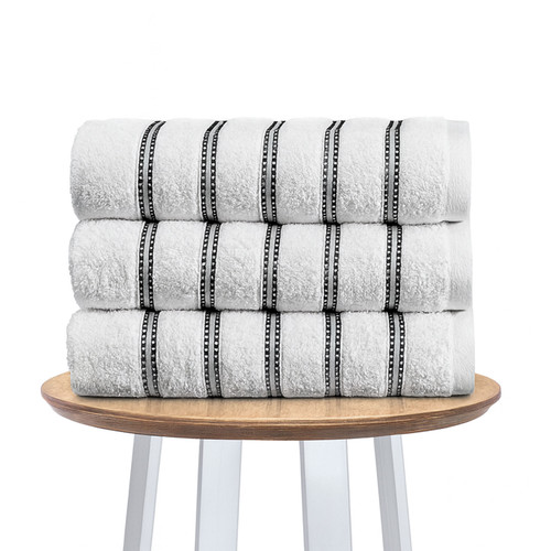 Luxury ribbed towels 100 - luxury, 100%