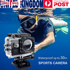 Sports Action Camera 1080P Camcorder Waterproof DV Underwater Helmet Camcorder