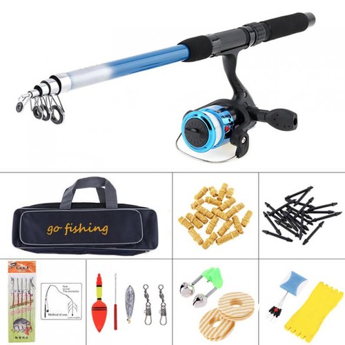 Fishing rod spinning - 1.8m, reel