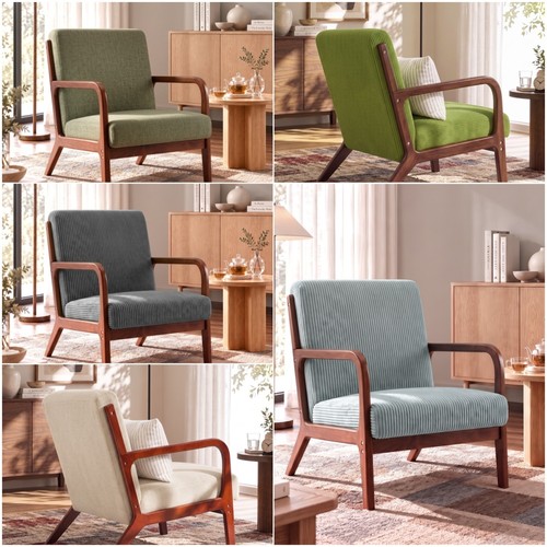 Mid century armchair solid - mid-century, armchair,solid