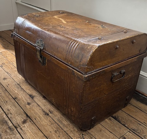 Antique tin steamer - antique,