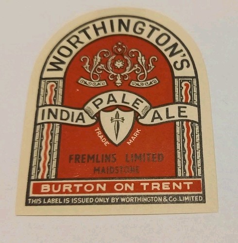 Fremlins ipa worthington - -,