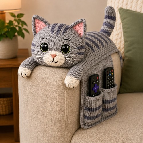 Cat sofa arm - cat,