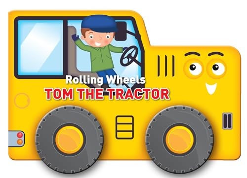 Rolling wheels tom the tractor - rolling,