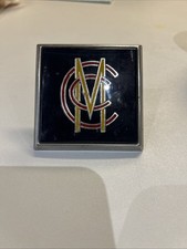MCC Lords Cricket Club Enamel Car  Badge