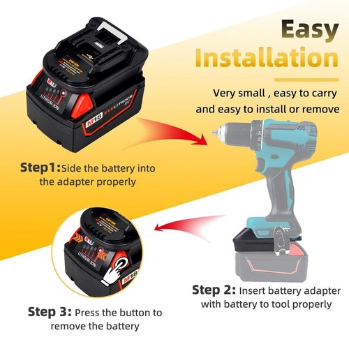 Battery adapter converter for - adapter,