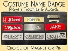 Scoops Ahoy name BADGE Steve