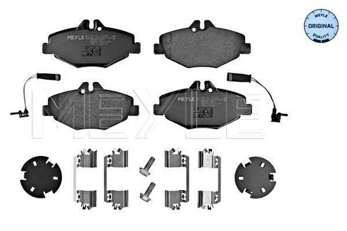 Front disc brake pad set - pad,