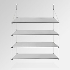 Suspended Cable Shelves Office