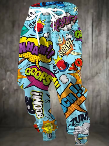 Colourful funky pop art - funky,