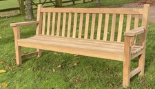 Barlow Tyrie Heavy Teak 180cm London  Bench Garden Patio 