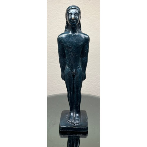 Kouros bronze figure sculpture - figure,