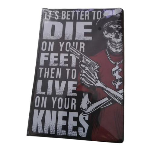Vintage metal tin sign - vintage, it's