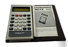 Vintage Facit 2002 Calculator