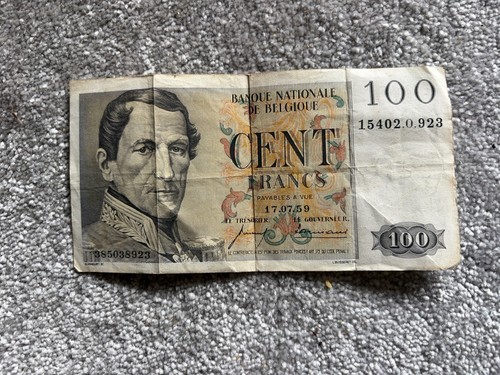 Belgian 100 cent franc - 100,