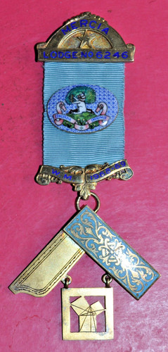 Masonic past master jewel - master's,
