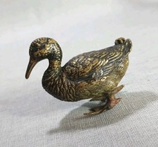Vintage Indian Brass Duck