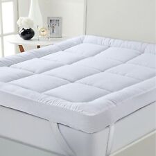 Hotel Quality Mattress Topper 10cm Deep Thick Single Double King Super All SIZES