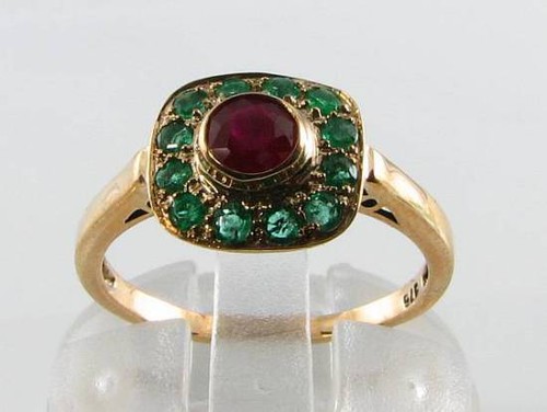 9ct gold ruby - 9k,