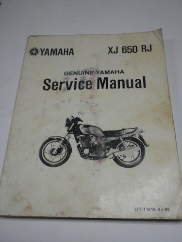 Genuine yamaha service manual - genuine,