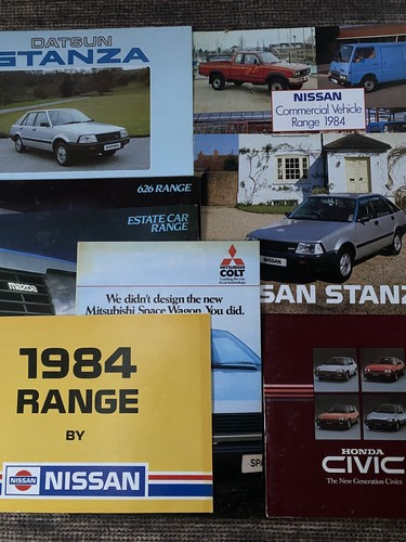 1984 nissan range honda civic - nissan,