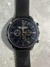 Thomas Sabo Black Mesh Men’s Watch ‘Rebel’