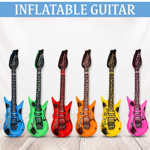 90cm inflatable air guitar - inflatable,