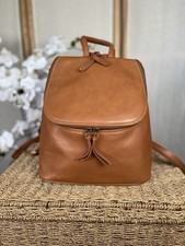Jobis tan leather backpack