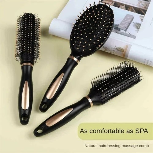 Round hair brush - hair, for