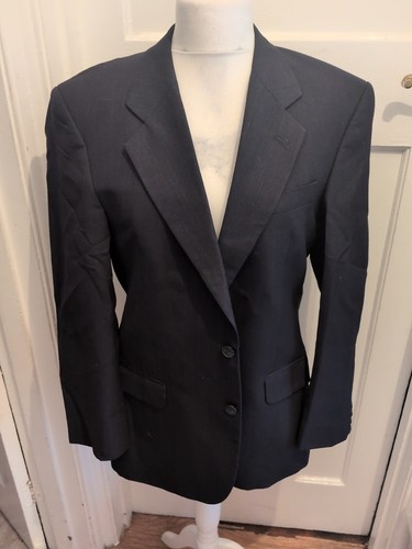 Micheal 40m navy - 40m, pinstripe