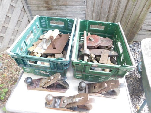 Job lot vintage wooden - lot,