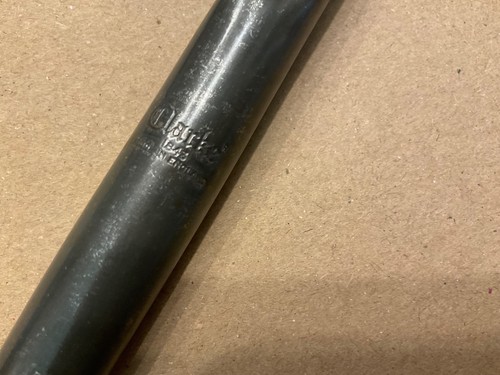 Antique clarke 1843 penny tin - clarke,