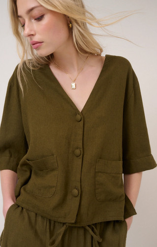 Nobody child womens olive - child,